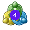 MetaTrader 4 MT4 trading platform logo - Trade copier compatible